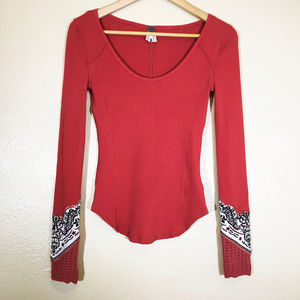 Free People We the Free Bandana Cuff Thermal SP